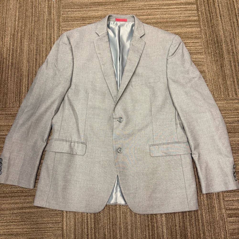 Alfani Macy’s Light Gray Sport Coat Suit Jacket